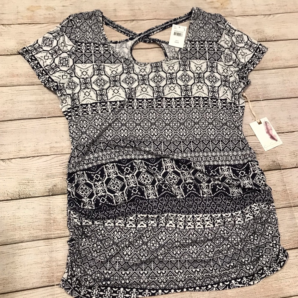 NWT Jessica Simpson Maternity Top Size L - Picture 3 of 10